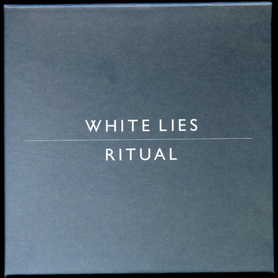 White Lies (2) : Ritual (Box, Album + 6x7", Whi + CD, EP)