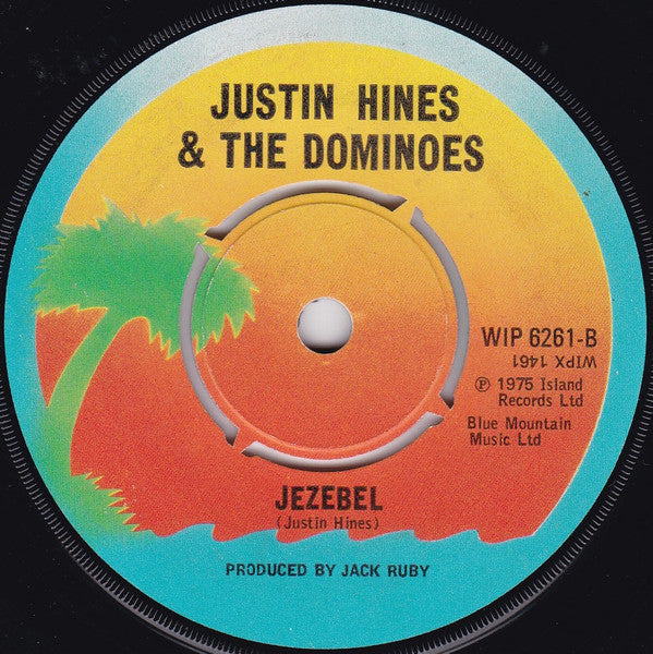 Justin Hines & The Dominoes* : Carry Go, Bring Come (7", M/Print, Promo)