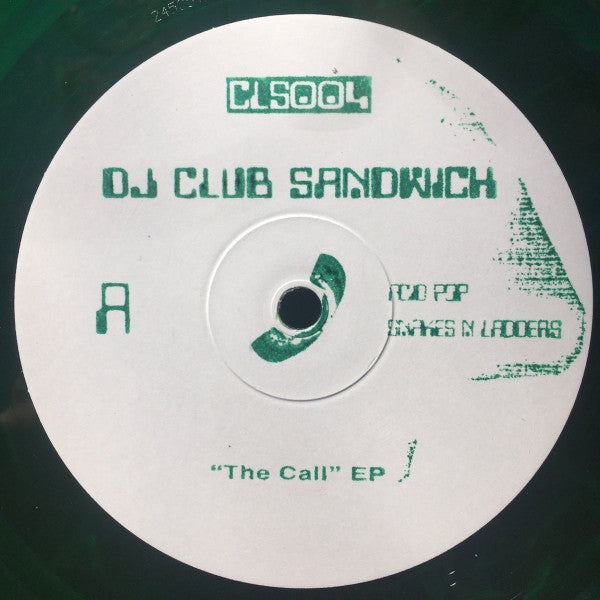 DJ Club Sandwich : The Call EP (10", Ltd, Gre)