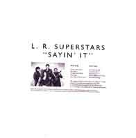 L.R. Superstars* : Sayin' It (LP, Album)