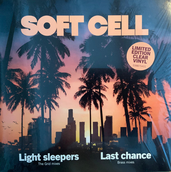 Soft Cell : Light Sleepers (The Grid Mixes) / Last Chance (Brass Mixes) (12", Maxi, RSD, Ltd, Cle)