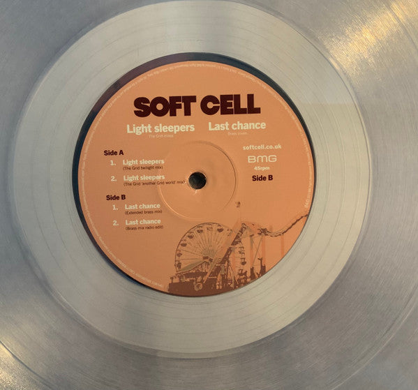 Soft Cell : Light Sleepers (The Grid Mixes) / Last Chance (Brass Mixes) (12", Maxi, RSD, Ltd, Cle)