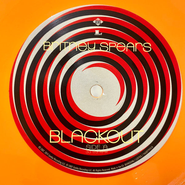 Britney Spears : Blackout (LP, Album, Ltd, RE, RP, Ora)