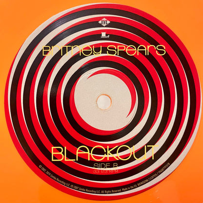 Britney Spears : Blackout (LP, Album, Ltd, RE, RP, Ora)