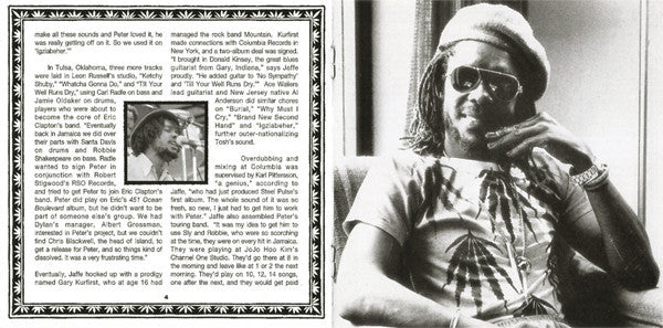 Peter Tosh : Legalize It (CD, Album, RE, RM)