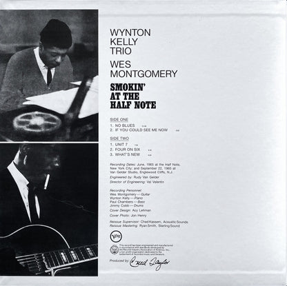 Wynton Kelly Trio / Wes Montgomery : Smokin' At The Half Note (LP, Album, RE, RM, 180)