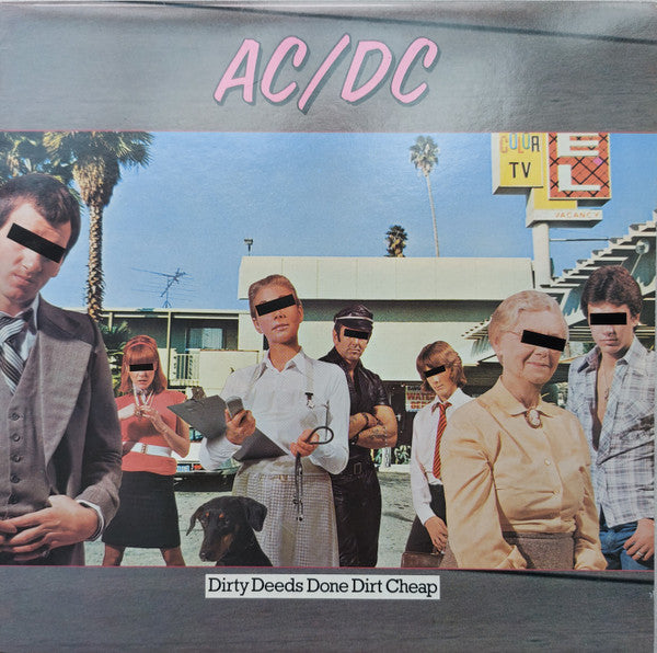 AC/DC : Dirty Deeds Done Dirt Cheap (LP, Album, RP)