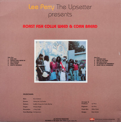 Lee Perry : Roast Fish Collie Weed & Corn Bread (LP, Album, RE)