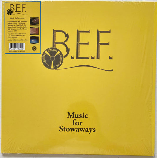 B.E.F.* : Music For Stowaways (LP, Album, Ltd, RE, RM, Blu)