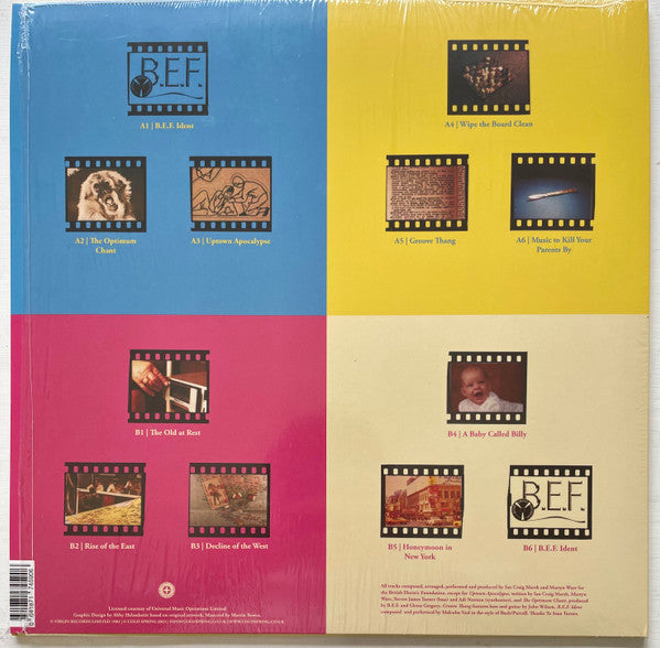 B.E.F.* : Music For Stowaways (LP, Album, Ltd, RE, RM, Blu)