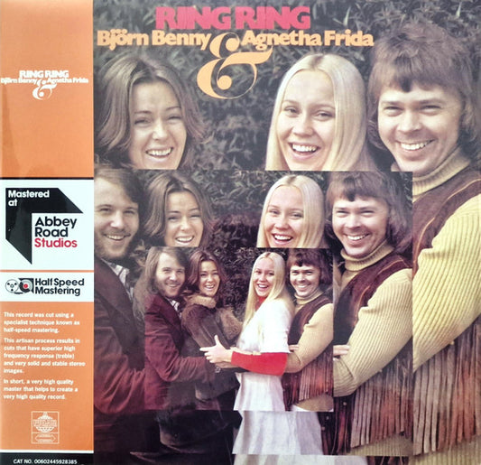 Björn Benny & Agnetha Frida* : Ring Ring (2xLP, Album, RE, RM, 180)