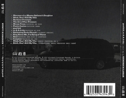 Kendrick Lamar : Good Kid, M.A.A.D City (CD, Album, RP)