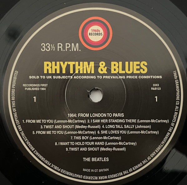 The Beatles : From London To Paris 1964 (LP, Mono, Unofficial)