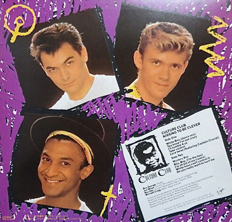 Culture Club = カルチャー・クラブ* : Kissing To Be Clever = ミステリー・ボーイ (LP, Album, 2nd)