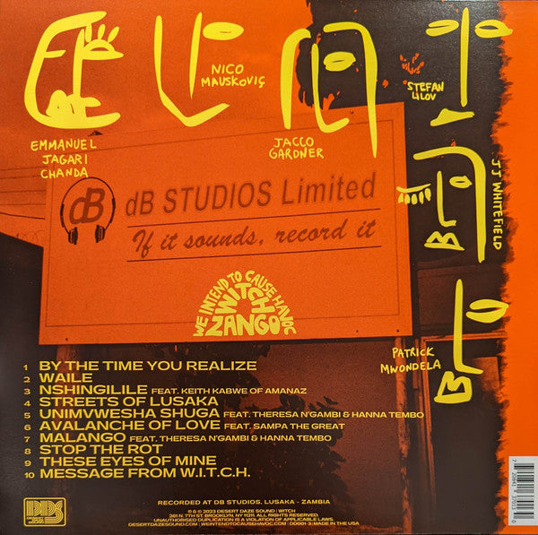 Witch (3) : Zango (LP, Album, Ltd, Yel)