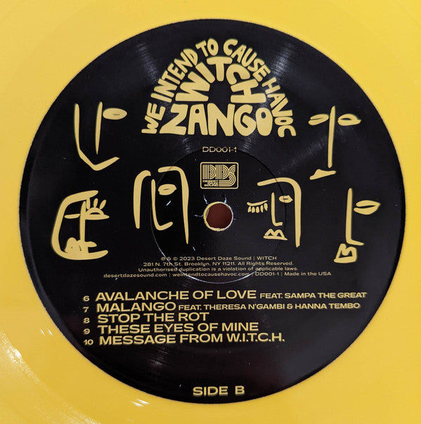 Witch (3) : Zango (LP, Album, Ltd, Yel)