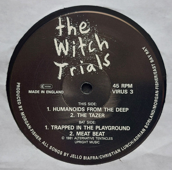 The Witch Trials : The Witch Trials (12", EP, RE)