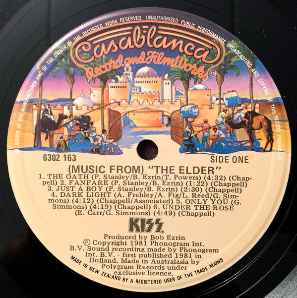 Kiss : (Music From) The Elder (LP, Album, Gat)