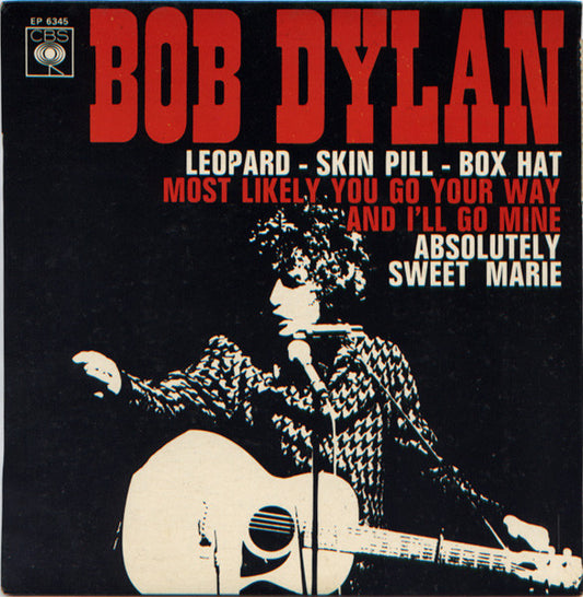 Bob Dylan : Leopard-Skin Pill-Box Hat (7", EP)