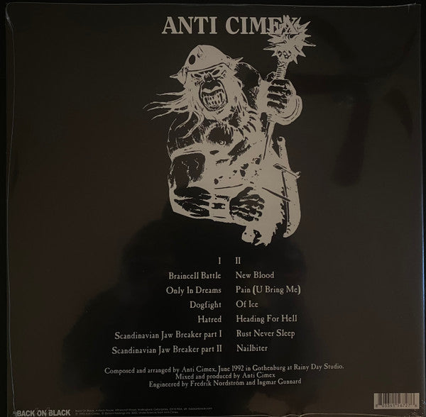 Anti Cimex : Scandinavian Jawbreaker LP, Album, Ltd, RE, Gat (M
