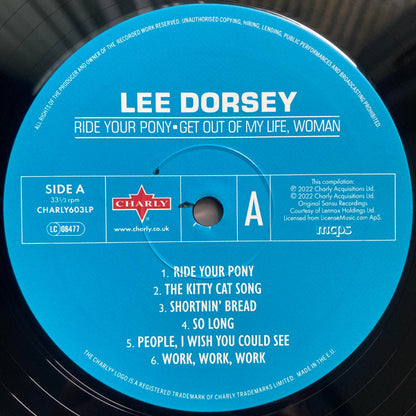 Lee Dorsey : Ride Your Pony - Get Out Of My Life, Woman (LP, Album, RE)