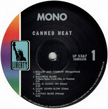 Canned Heat : Canned Heat (LP, Album, Mono, RE)