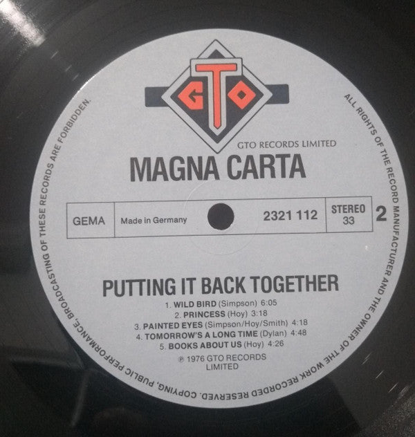 Magna Carta : Putting It Back Together (LP, Album)