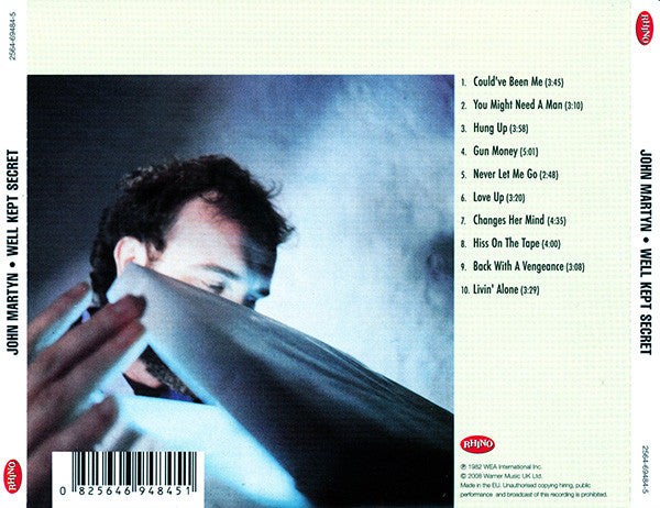 John Martyn : Well Kept Secret (CD, Album)