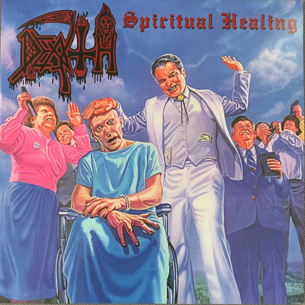 Death (2) : Spiritual Healing (LP, Album, RE, RM, RP)