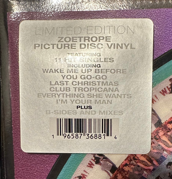 Wham! : The Singles (Echoes From The Edge Of Heaven) (Comp, Ltd + LP, Zoe + LP, Pic)