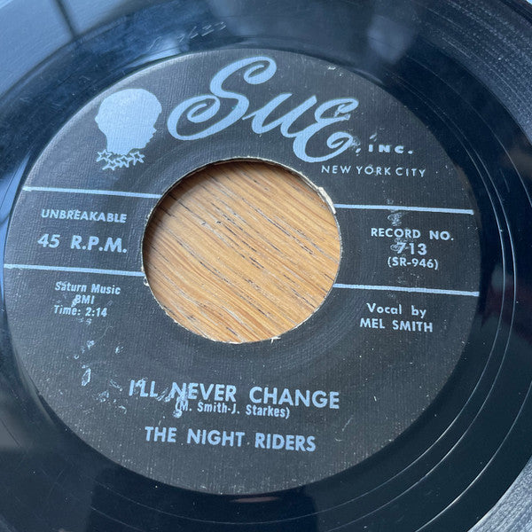 The Nite Riders : Pretty Plaid Skirt (And Long Black Sox) (7", Single, RE, Unofficial)