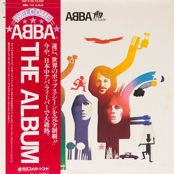 ABBA : The Album (LP, Album, Red)