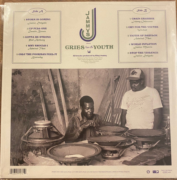 Various : Cries From The Youth (LP, Comp)