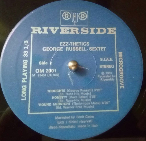 George Russell Sextet* : Ezz-thetics (LP, Album, RE)