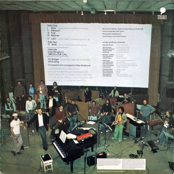 Mike Westbrook Orchestra : Love/Dream And Variations (LP, Album)