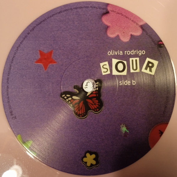 Olivia Rodrigo : Sour (LP, Album, Ltd, Pin)