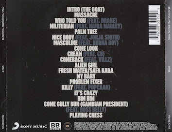 J Hus : Beautiful And Brutal Yard (CD, Album)