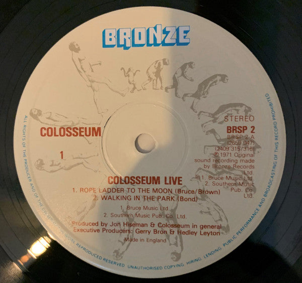 Colosseum : Colosseum Live (2xLP, Album, RE, Gat)