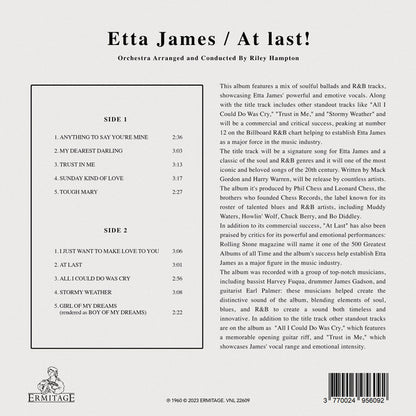Etta James : At Last! (LP, Album, RE, Cle)