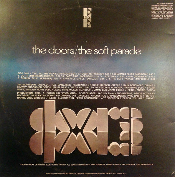 The Doors : The Soft Parade (LP, Album, Gat)