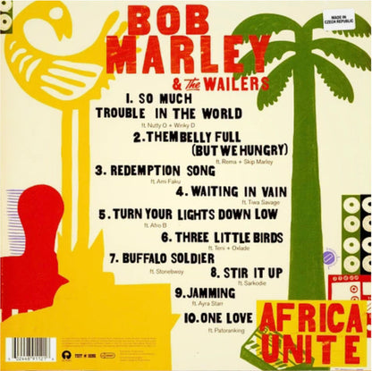 Bob Marley & The Wailers : Africa Unite  (LP, Album, Ltd, Red)