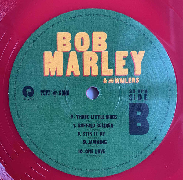 Bob Marley & The Wailers : Africa Unite  (LP, Album, Ltd, Red)