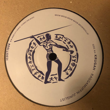 Krugah : To The Future / Raggamuffin Junglist (12", Ltd, Pur)