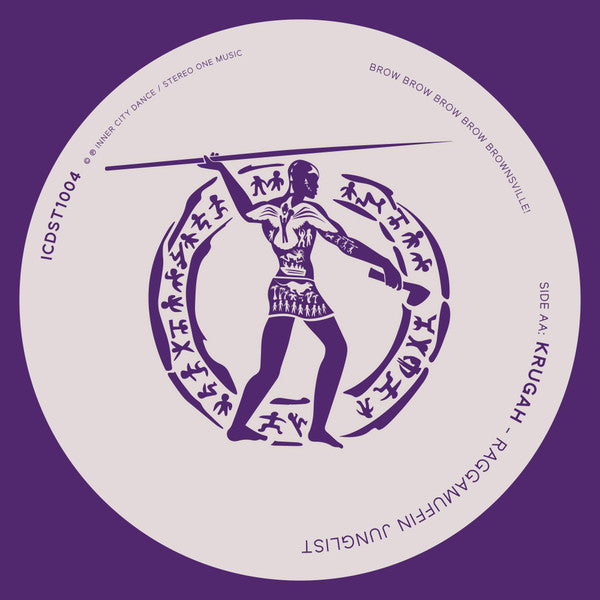 Krugah : To The Future / Raggamuffin Junglist (12", Ltd, Pur)
