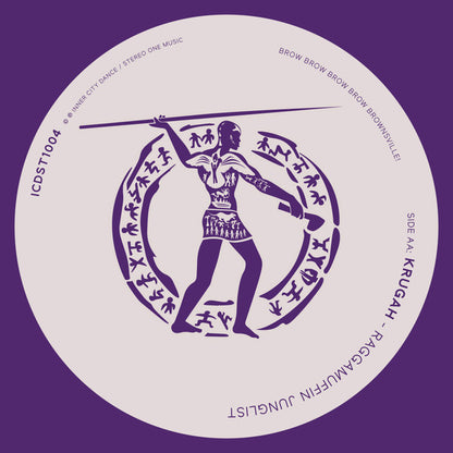 Krugah : To The Future / Raggamuffin Junglist (12", Ltd, Pur)