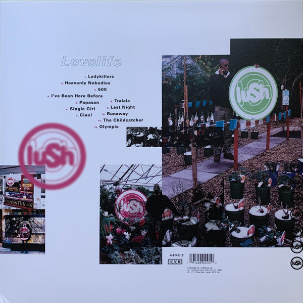 Lush : Lovelife (LP, Album, Ltd, RE, RM, Cle)