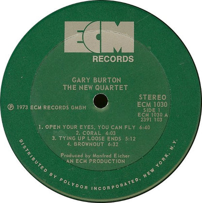 Gary Burton : The New Quartet (LP, Album, Pol)