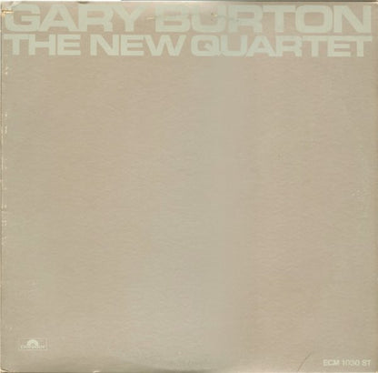 Gary Burton : The New Quartet (LP, Album, Pol)