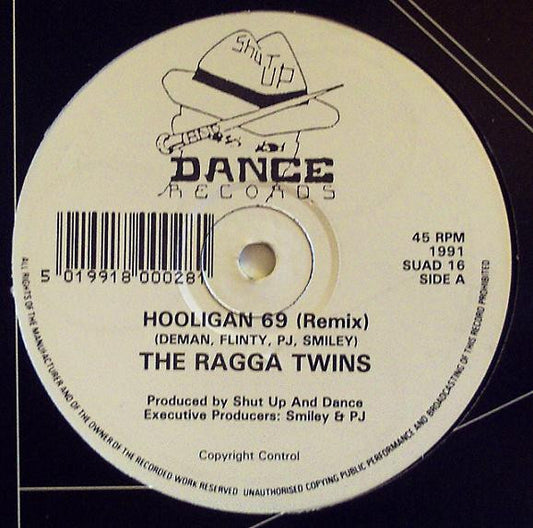The Ragga Twins : Hooligan 69 (Remix) (12", Single)