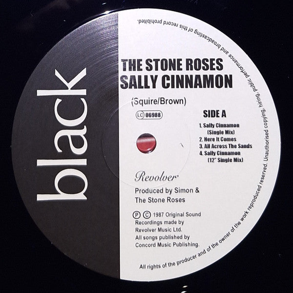 The Stone Roses : Sally Cinnamon (12", RE, RM, S/Edition)